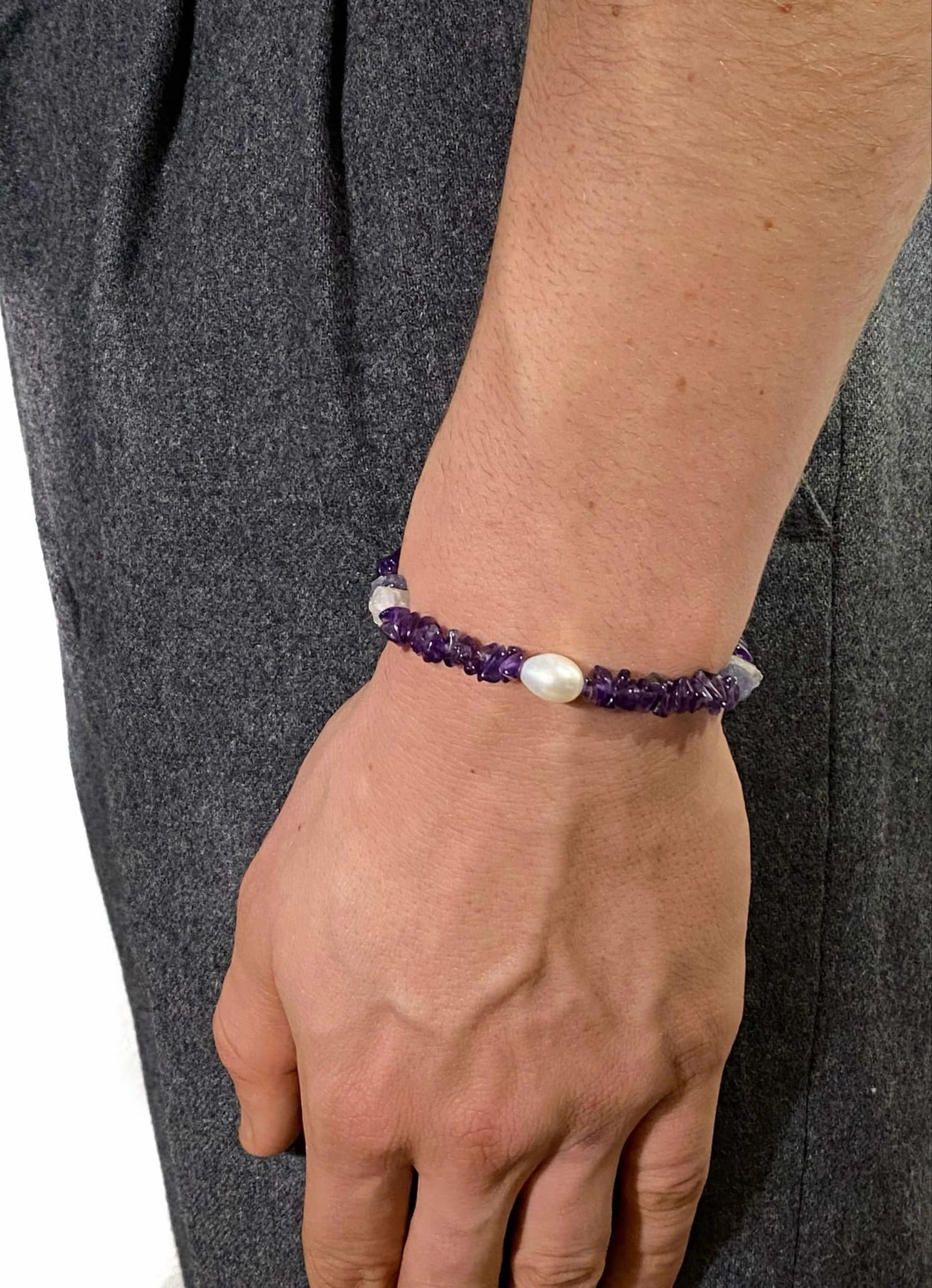 Bracelet Lémaniaz Améthyste