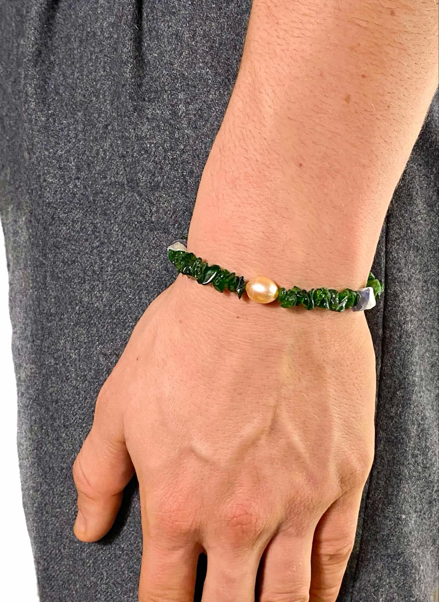 Bracelet Lémaniaz Diopside