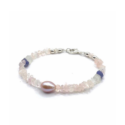 Bracelet Lémaniaz Quartz Rose