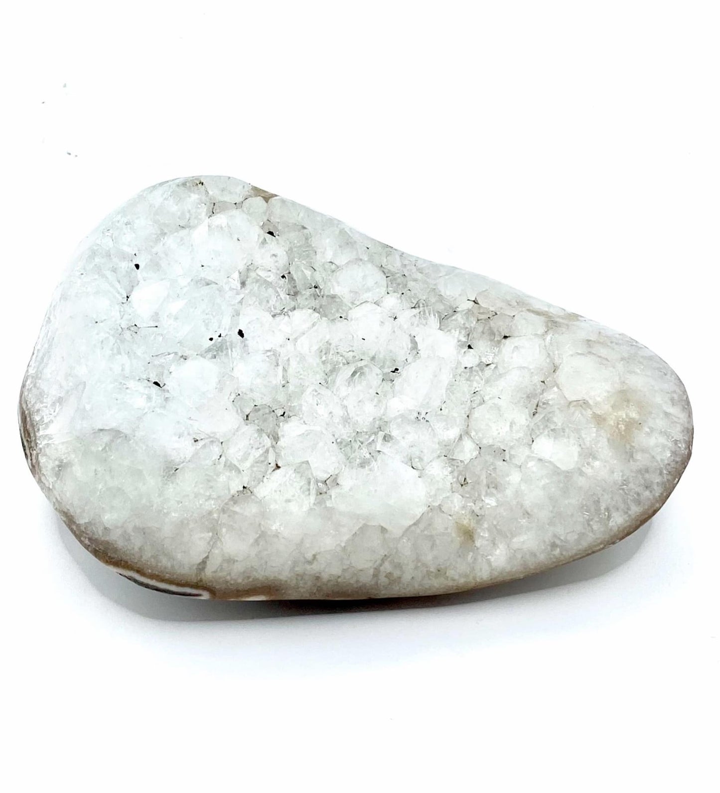 Snow quartz on foot